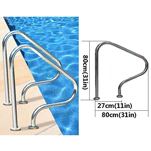 Rampes de sécurité pour piscine pour sécuriser l'escalier et éviter les glissades - 4