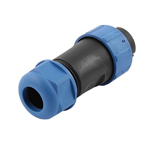 Aexit Conector SP2110/S de 9 pines azul y negro miniatura 2