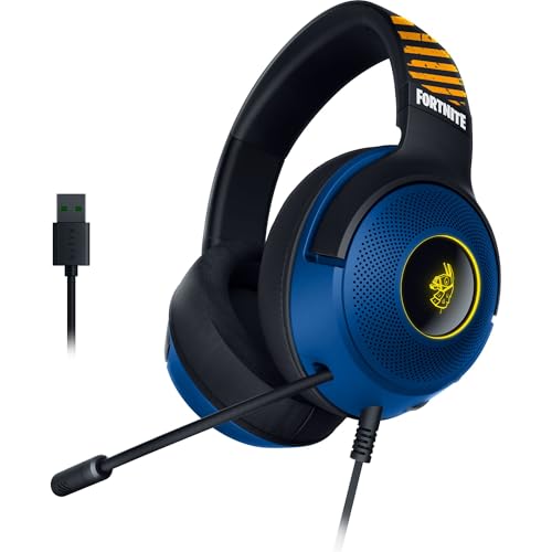 Razer Kraken V3 X - Fortnite Edition Casque de Jeu USB Filaire (Casque Ultra-léger, Haut-parleurs Triforce 40mm, Microphone HyperClear, RGB) Fortnite