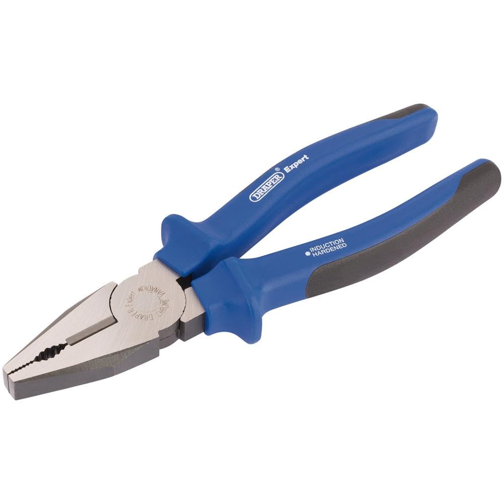 Draper Expert Heavy Duty Soft Grip Combination Pliers, 200Mm