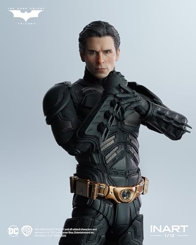 Image of Batman (Dark Knight Rising) 1 /12 Scale Collectible Figure, DX Version, PVC & ABS, Painted, Complete Action Figure