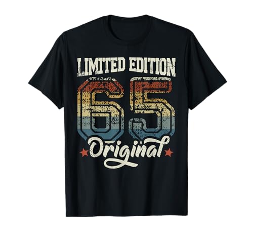60ème anniversaire homme femme 60 ans 1965 déco drôle cadeau T-Shirt