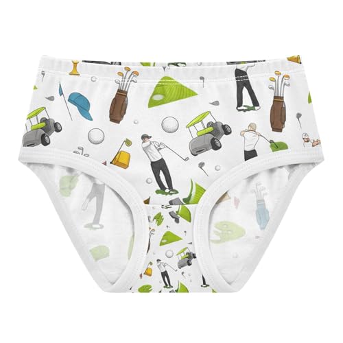 Golf Golf Balls Toddler Girls's Underwear 2T 202c1313