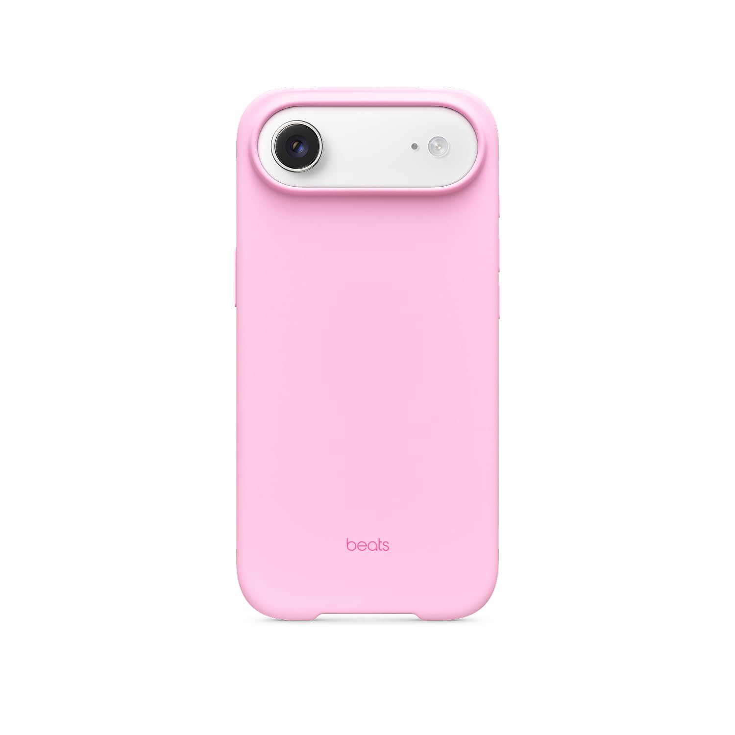 Beats iPhone Air Case with MagSafe & Camera Control, Matte Finish, Microfiber Lining – Pebble Pink