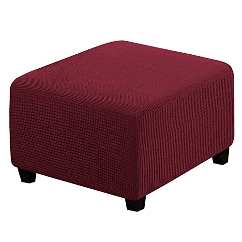 Copri Pouf Elasticizzato, Rettangolare Copri Poggiapiedi