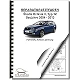 service manual skoda octavia iii  SKODA Octavia Typ 1Z 2004-2013 Fahrwerk Achsen Lenkung Reparaturanleitung