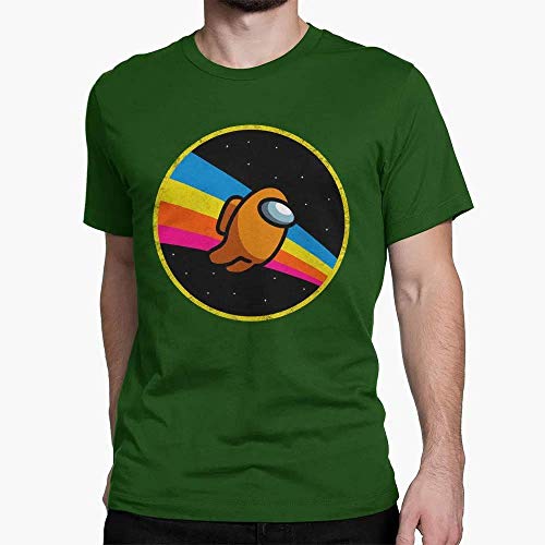 Camiseta Básica Unissex Algodão Among Us Suspeito Game Impostor Tumblr (Vermelho, P)