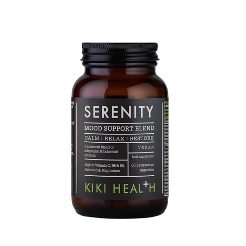 Serenity Stress Support Capsules – High Strength Ashwagandha & Lion’s Mane for Cortisol Balance, Calm Mood, Anxiety Relief & Mental Clarity – Herbal Sleeping Tablets for Adults - 60 Vegicaps