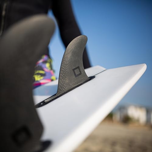 image for Surf Squared Twin Trailer Fin - Solid Fiberglass for Lightweight Durab