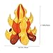 FOYTOKI Artificial Flame Fires Faux Campfire Inflatable Campfire Prop Inflatable Bonfire Artificial Fire Decor Campfire Toys Kids Inflatable Campfire Child Log PVC