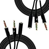 Performance audio améliorée : Le splitter jack utilise un câble en cuivre sans oxygène pour réduire les pertes de transmission et améliorer la qualité sonore. Il offre un son clair et pur, garantissant une expérience audio optimale lors de l'écoute de musique ou de la communication via le microphone.