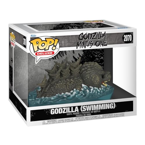 Funko Pop! Deluxe: Godzilla Minus One - Godzilla (Swimming) - Collectable Vinyl Figure - Gift Idea - Official Merchandise - Toys for Kids & Adults - Horror/Sci-Fi Fans