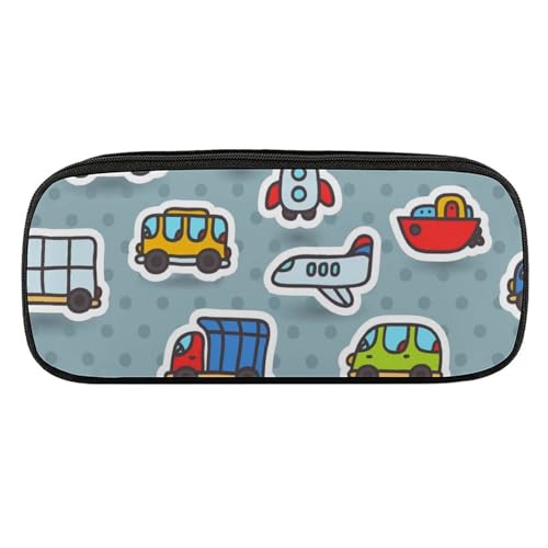ペンケース 筆箱 大容量 軽量 かわいい車 漫画 筆入れ ふでばこ ペンポーチ 多機能 コンパクト シンプル おしゃれ 中小学生 高校生 女の子 男の子