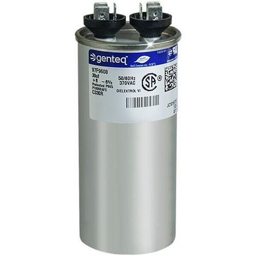 (2-Pack) 30 uf MFD 370 Volt Round Replacement for GENTEQ GE Industrial 97F9608 Z97F9608 by Capcom