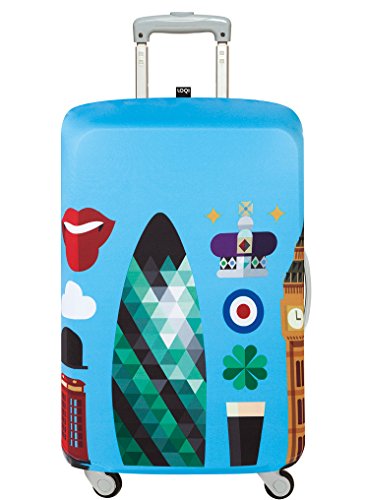 LOQI Luggage Cover M HEY London: 58-65cm
