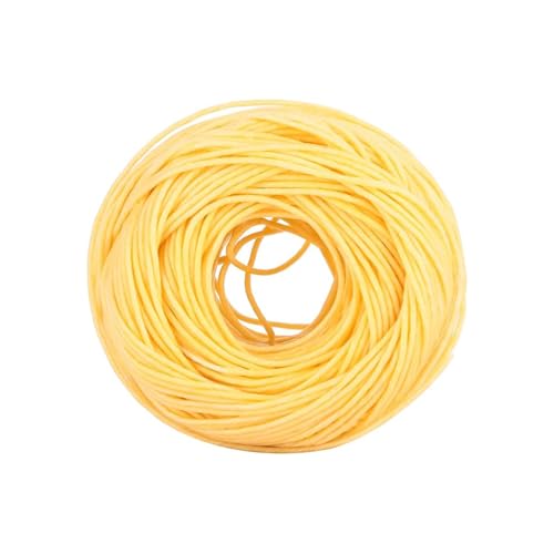 WOHPNLE Hemp Wick 61m Edible Wick for Butter Candle Portable Edible Candle Wicks for Butter Candle Slow Burning Candle Wick Lightweight Hemp Wick Roll(Light)