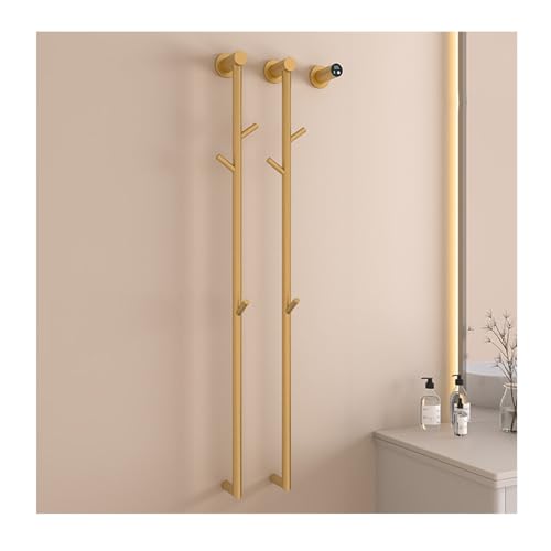 Porte-serviettes chauffant mural pour une salle de bain cosy et moderne