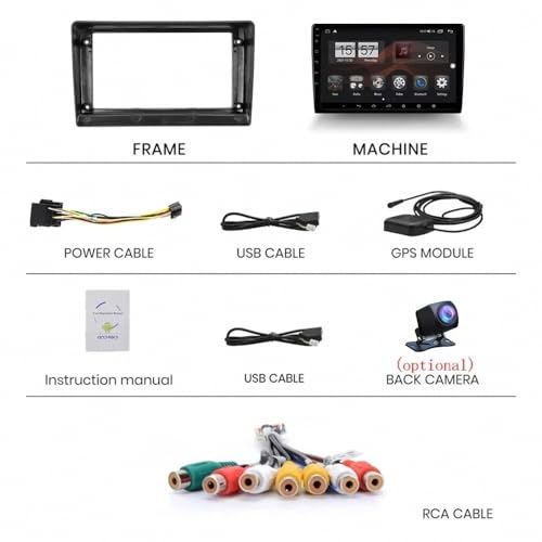 Navigation GPS Toyota 4Runner écran tactile Bluetooth anti reflets IPS