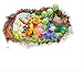 Adesivo Murale, Winnie The Pooh Bear Camera Dei Bambini Decorazione Della Casa 3D Buco Rotto Cartoon Animali Mural Art Stickers Murali Anime Poster 50X70Cm