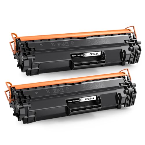 Q-image CF244A 44A Black Toner Cartridges Compatible with HP 44A CF244A for Laserjet Pro M15w M15a...