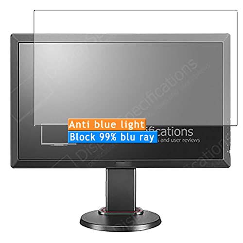 Vaxson 2 Unidades Protector de Pantalla Anti Luz Azul, compatible con BenQ ZOWIE RL2455/RL2455s/RL2455t/RL2455hm/RL2455TS 24" Display Monitor [No Vidrio Templado ] Nuevo Película Film Guard