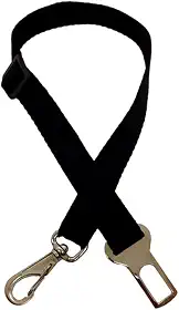 BVX Pet Cinto de Segurança Ajustável para Cães, Compatível com Todos os Carros, Preto
