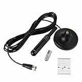 TV-Antenne – TV-Antenne | Empfangsantenne mit großer Reichweite, bequeme Einrichtung, 360°-Empfang, hohe Verstärkung, digitale Freeview-TV-Antenne, tragbare Digital-TV-Antenne für den Innen- und