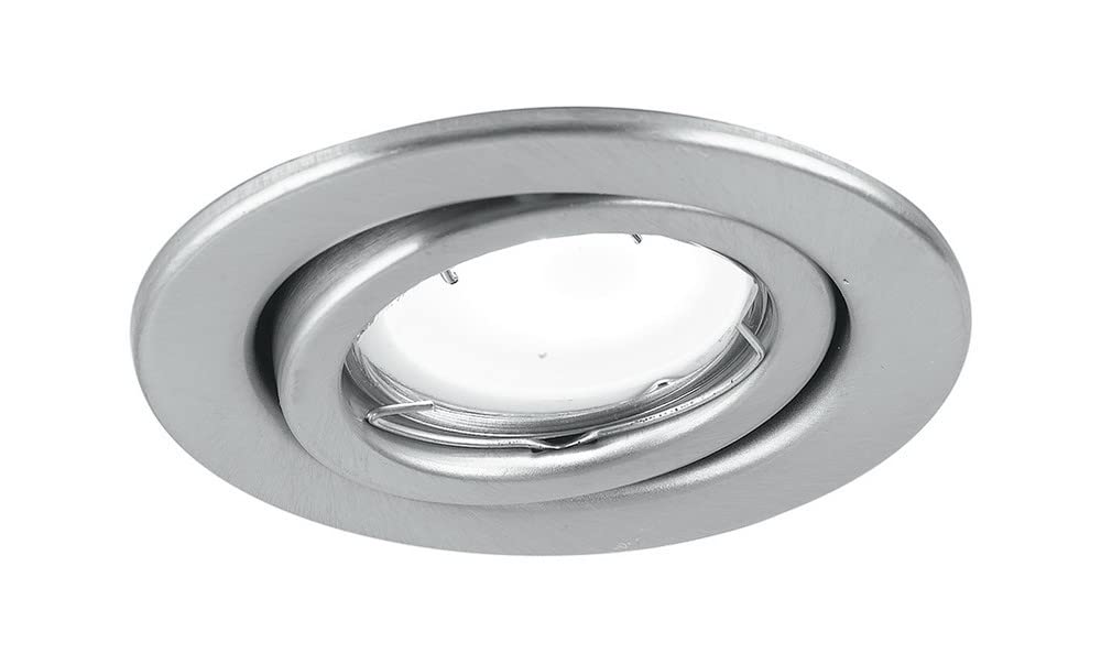 Fan Europe inc-Matrix-ledm3 Nik Kit Three Spotlight 6 W, Silver, 7 x 7, 3 Units [Energy Class A+]