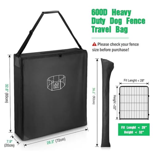 Bolsa de transporte para perros impermeable con asas para parque de tela 6