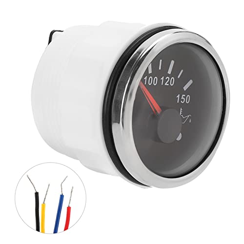 Medidor de aceite 52mm impermeable con alarma inteligente de 150 c para automoción y náutica