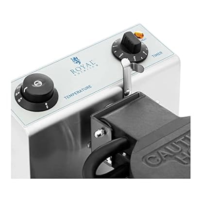 Royal Catering RCWM-1200-R2 Waffeleisen rund 1200 W Waffeleisen rund Waffelmaschine – Bild 3