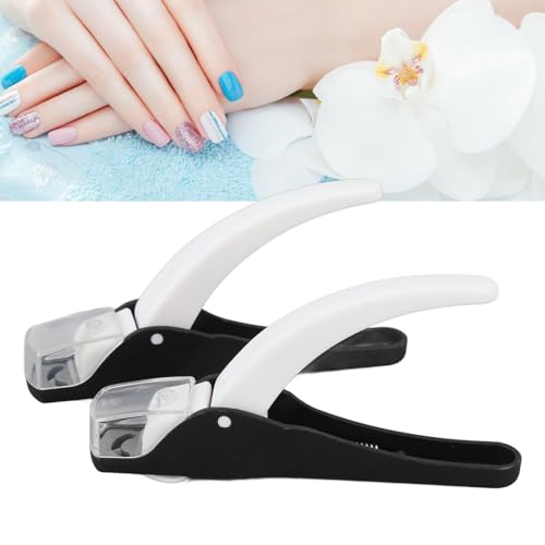 Set profesional de 2 cortaúñas para uñas acrílicas miniatura 5