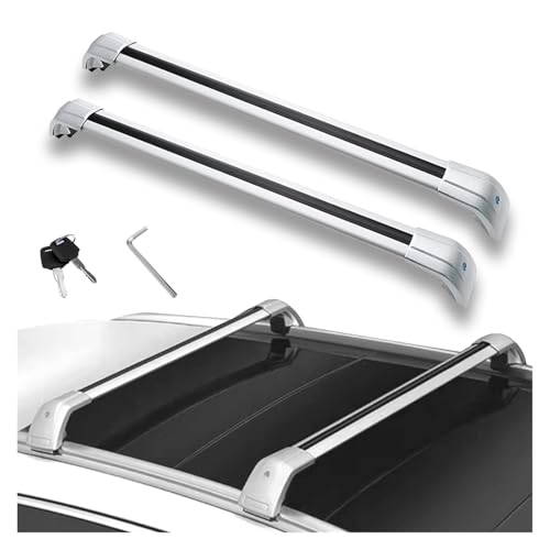 Barres de toit pour Q5 B10 2025 transversales alu argent galerie verrouillable