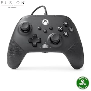 PowerA FUSION Pro 4 Wired Controller for Xbox Series X|S, gamepad, wired video game controller, gaming controller, works with Xbox One and Windows 10/11
