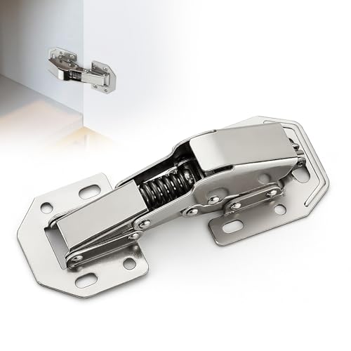 Ravinte Hidden Cabinet Hinges Concealed Cabinet Hinges Soft Close 2 Pack