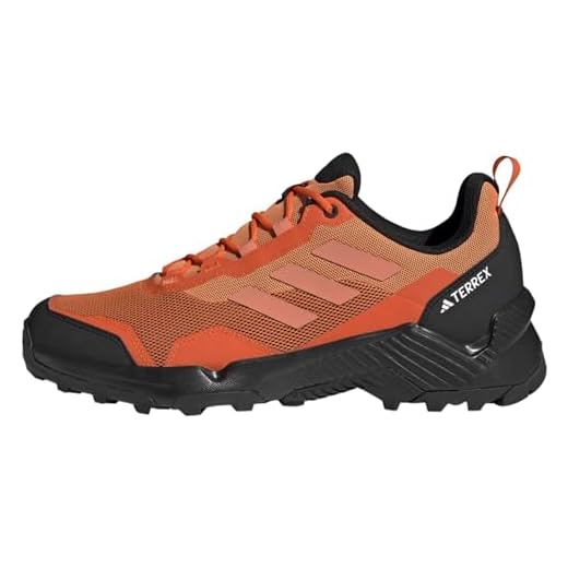ADIDAS Eastrail 2.0 Hiking Shoes, Sneaker Hombre, Impact Orange/Coral Fusion/Core Black, 46 EU