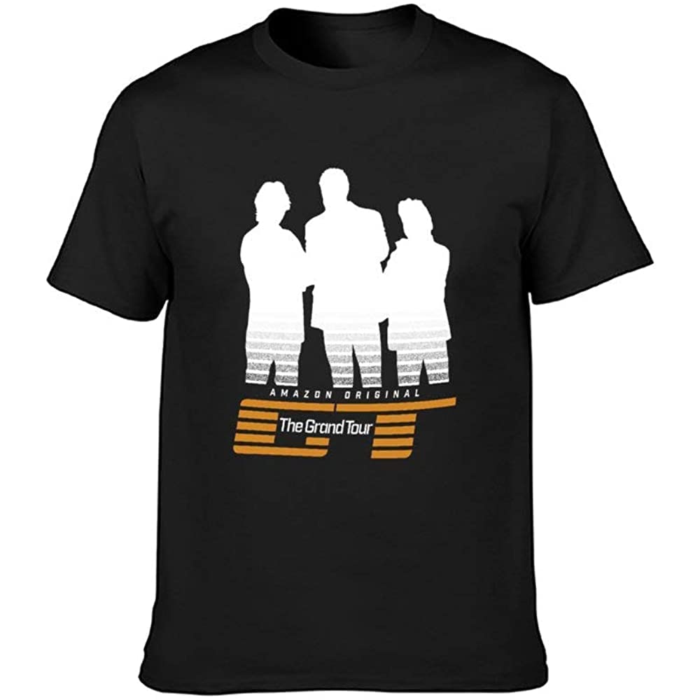 The Grand Tour' Presenters Silhouette. T Shirt Black