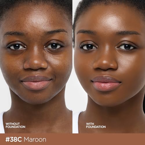 Image of JUNG SAEM MOOL Essential Skin Nuder Cushion | Natural Finish, Buildable Coverage Cushion Foundation by Korean Makeup Artist (Mini, 0.17 Fl Oz), 38C Maroon