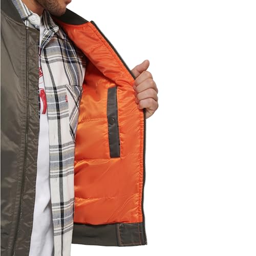 Image of Levi's Men's Flight Satin Unfilled Ma-1 Bomber