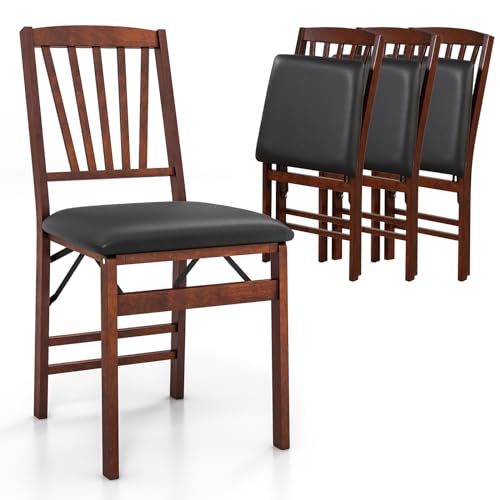 KOTEK Wooden Folding Dining Chairs