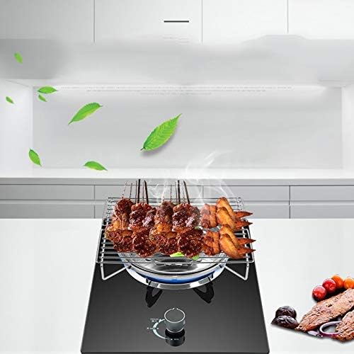 Miniatura 4 de SDFGH Estufa de campamento al aire libre, parrilla portátil para barbacoa al aire libre, estufa de barbacoa de acero inoxidable, quemador de gas