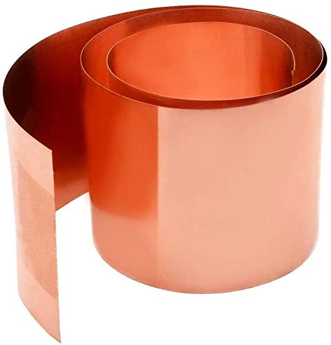 Kupferblech, Kupferfolie, Kupferrolle, 0,05 x 40 mm verschiedene Längen Kupferblech, Kupferfolie, Kupferrolle, 0,05 x 40 mm verschiedene Längen