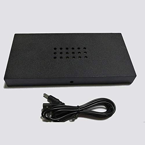 Elegant 18 Brilliant LED White Light Stand Base AC Adapter USB Crystal Display Jewelry&Watch Display Tools