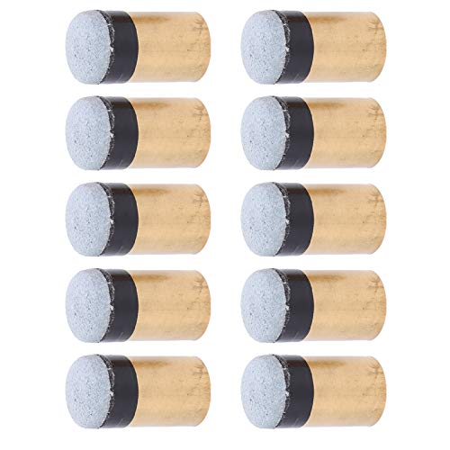 Board of the Reference Pool, Easy to Install the Tip of the Pratical PortablePu Pu Copper Pool of Leather, to Obtain Glue At the Snooker Tip. (11MM)