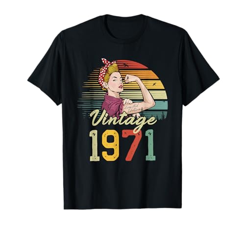 Edición limitada de 55 años 1971 - Vintage 55 cumpleaños Camiseta