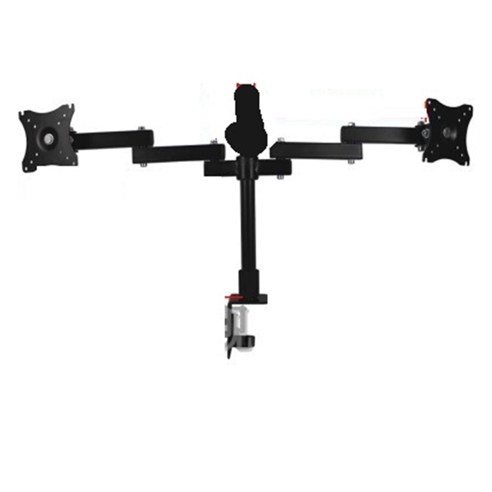 MOUKWLEK Dual-screen monitor stand(Left and right long arms)