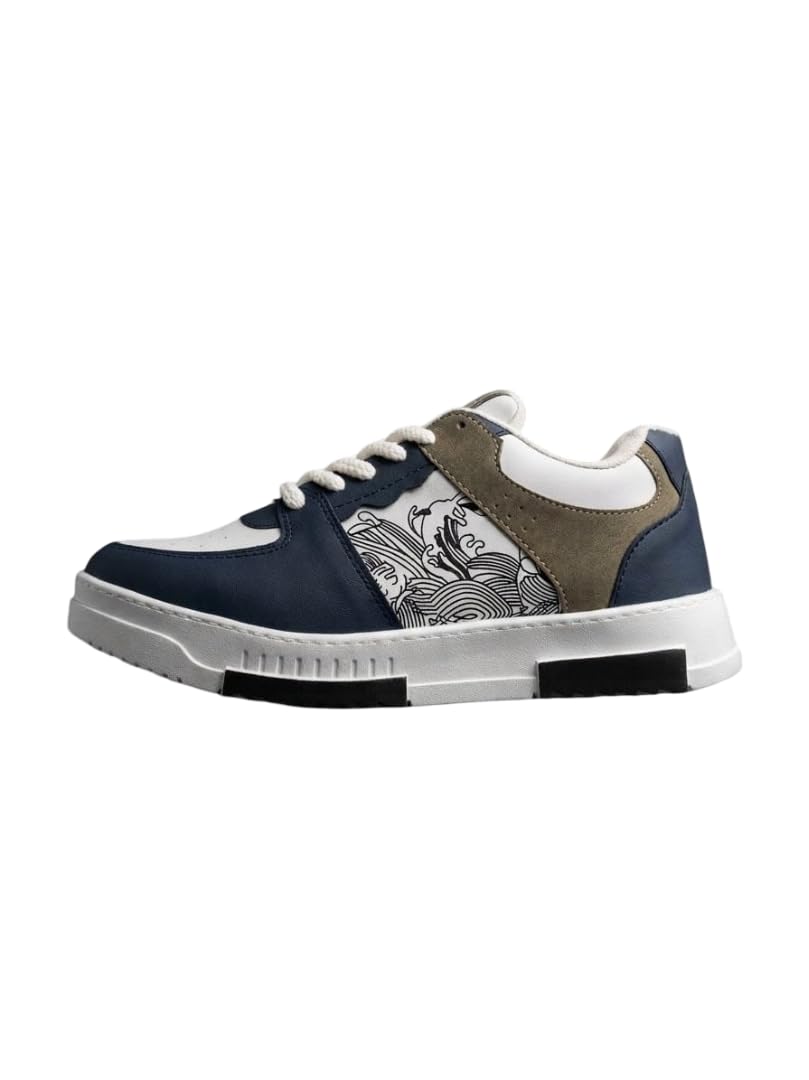 Men's Stylish Casual Sneakers | Lightweight Lace-Up Walking Shoes-picture-13