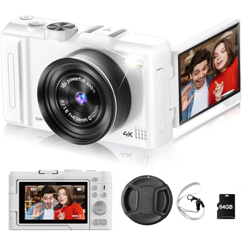 Digital Camera 4K for Photography