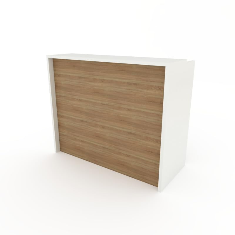 MOSTRADOR XLAMINADO DE 25mm DE Grosor DE 120x105x50cm. Fabricado EN ESPAÑA. Envió A PENÍNSULA, Entrega DE 3 A 5 DIAS HABILES. (Roble)