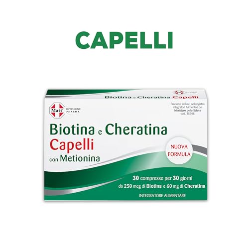 Matt Divisione Pharma Metionina E Biotina Retard Capelli 30 Compresse - 2